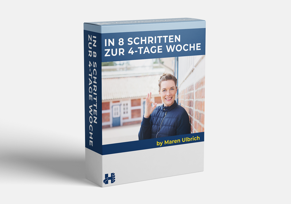 Buchcover In 8 Schritten zur 4-Tage-Woche